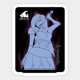 9ª Hell lady Amanda Sticker